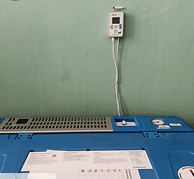 data logger device on puskesmas